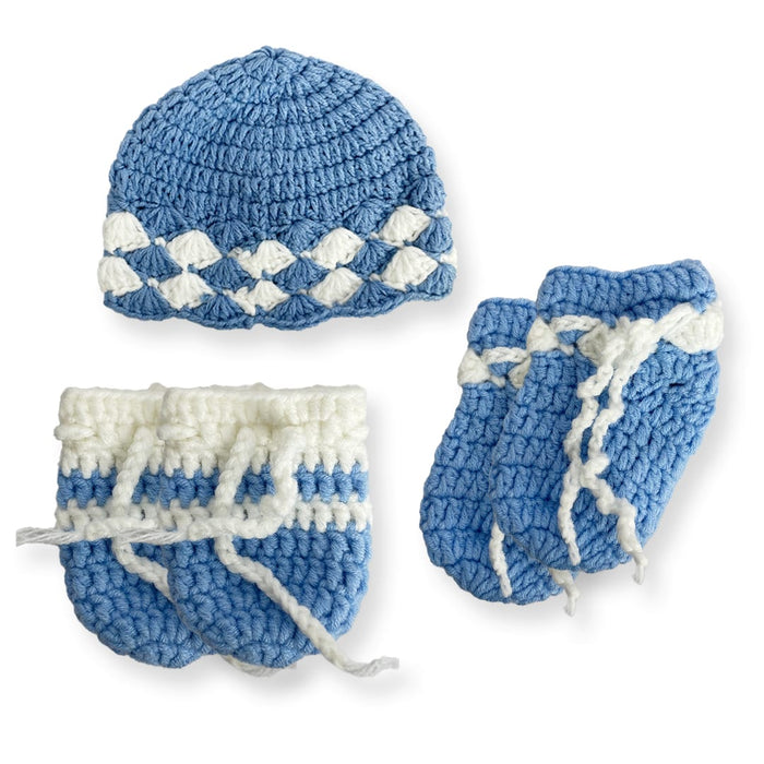 Newborn woolen 3 in 1set