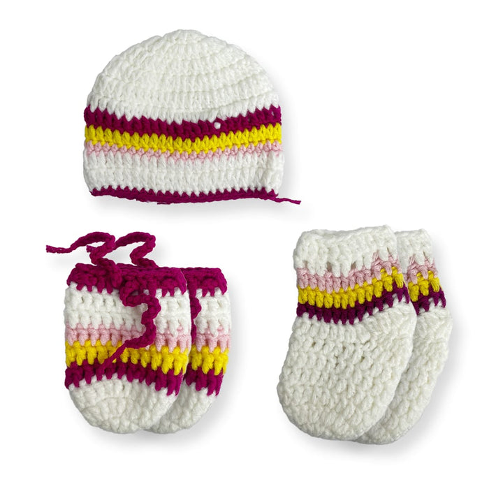 Newborn woolen 3 in 1set