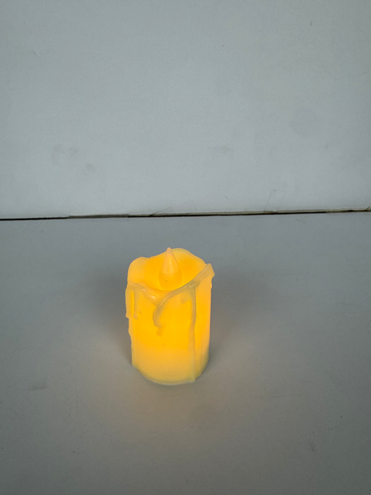 Blue nib & paint brush 
candle