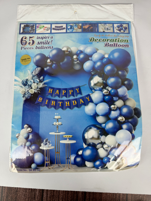 65 pc balloon set