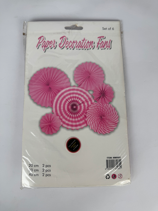 decoration paper fan