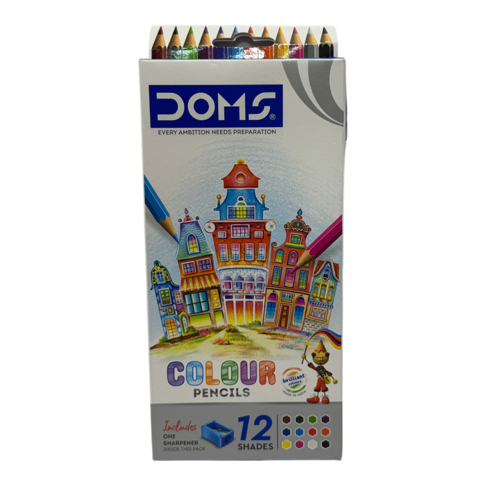 DOMS COLOUR PENCIL LARGE