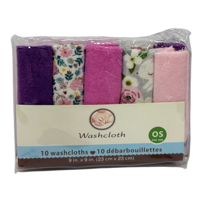 10 PC WASHCLOTH