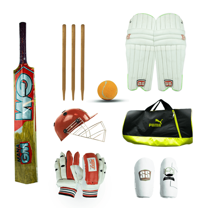 Cricket Kit Full Set For Players Package-B