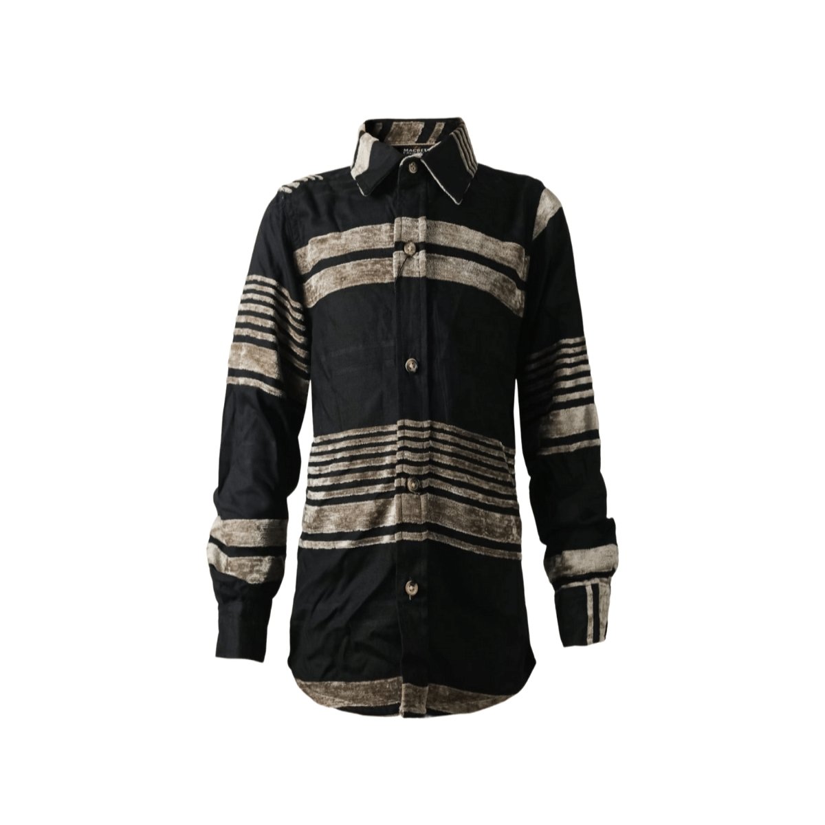 Boys Shirt FS (BLACK-ASH) - Keedlee