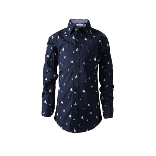 Boys Shirt FS- Blue Star - Keedlee - BOYS FASHION - Bangladesh