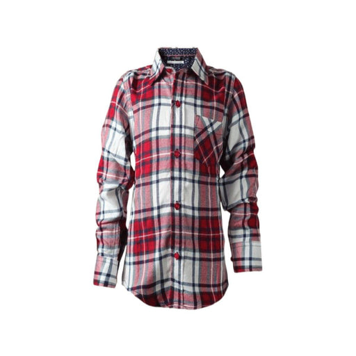 Boys Shirt FS- Red CK - Keedlee