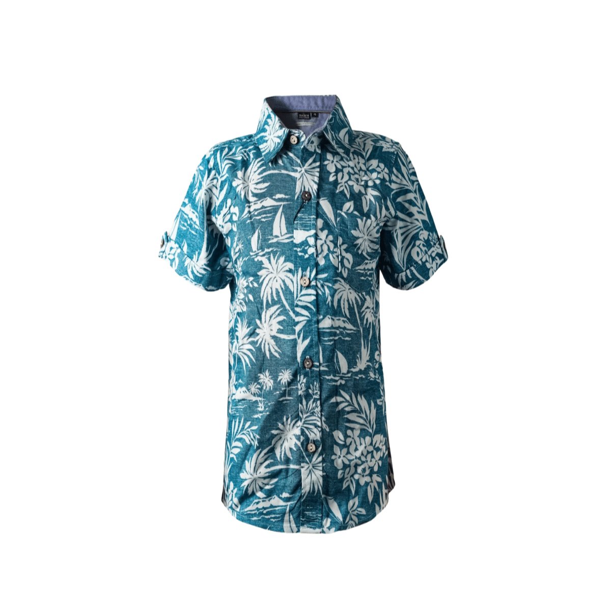 Boys Shirt HS- Tree Print - Keedlee