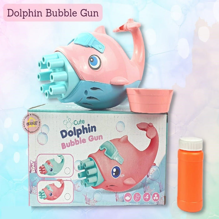 Dolphin Bubble Gun - Keedlee