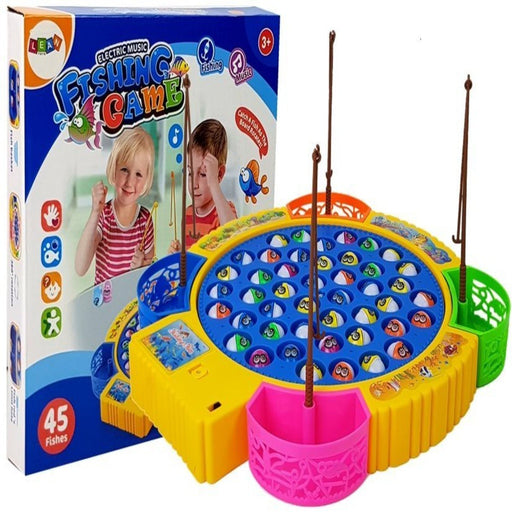 Electric Fishing Game Toy with Music - Keedlee