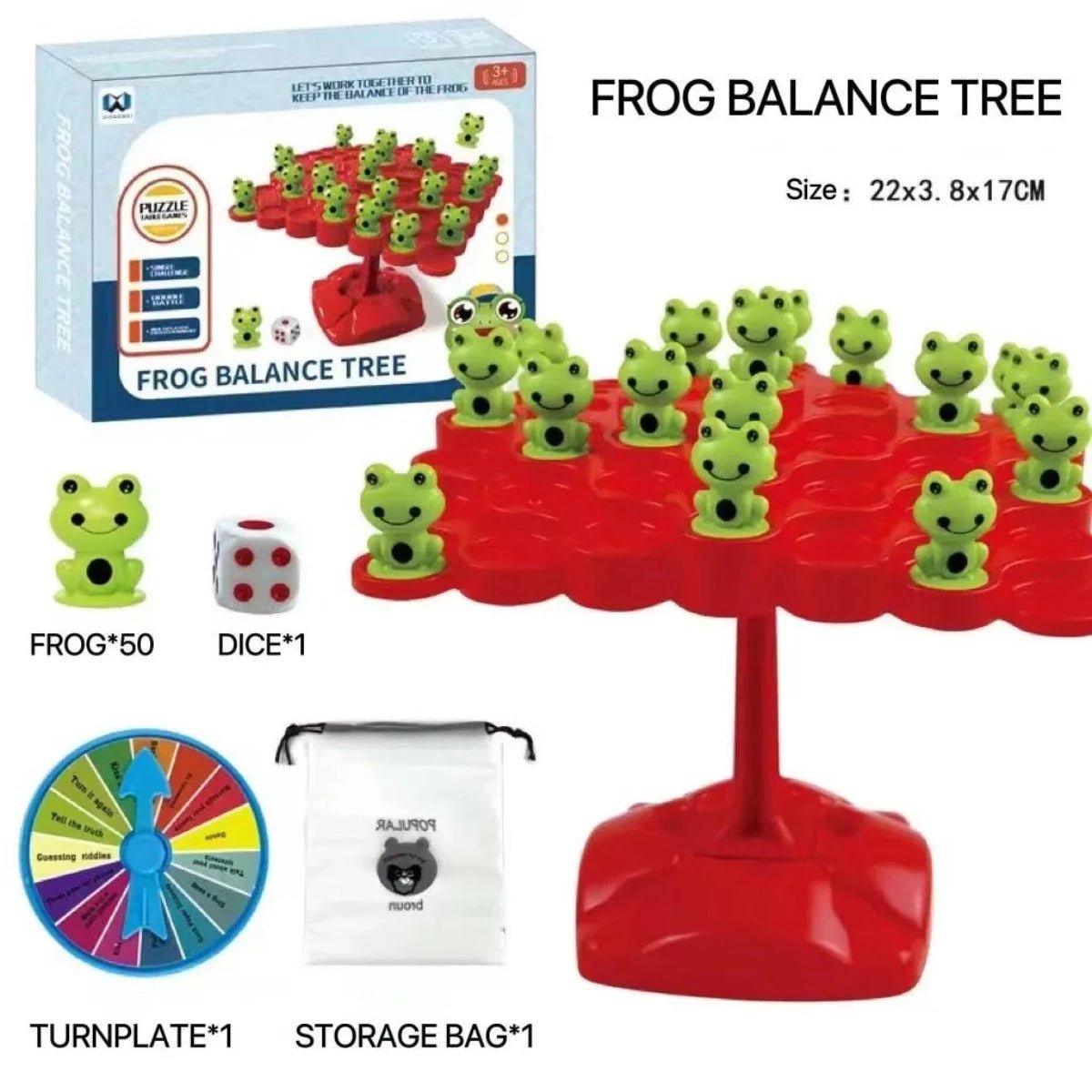 Frog Balance Tree Set - Keedlee