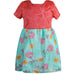 Girls Printed Cotton Dress - Keedlee