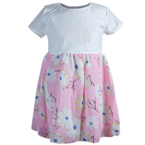 Girls Printed Cotton Dress - Keedlee